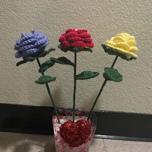 Handcrafted Crochet Flower